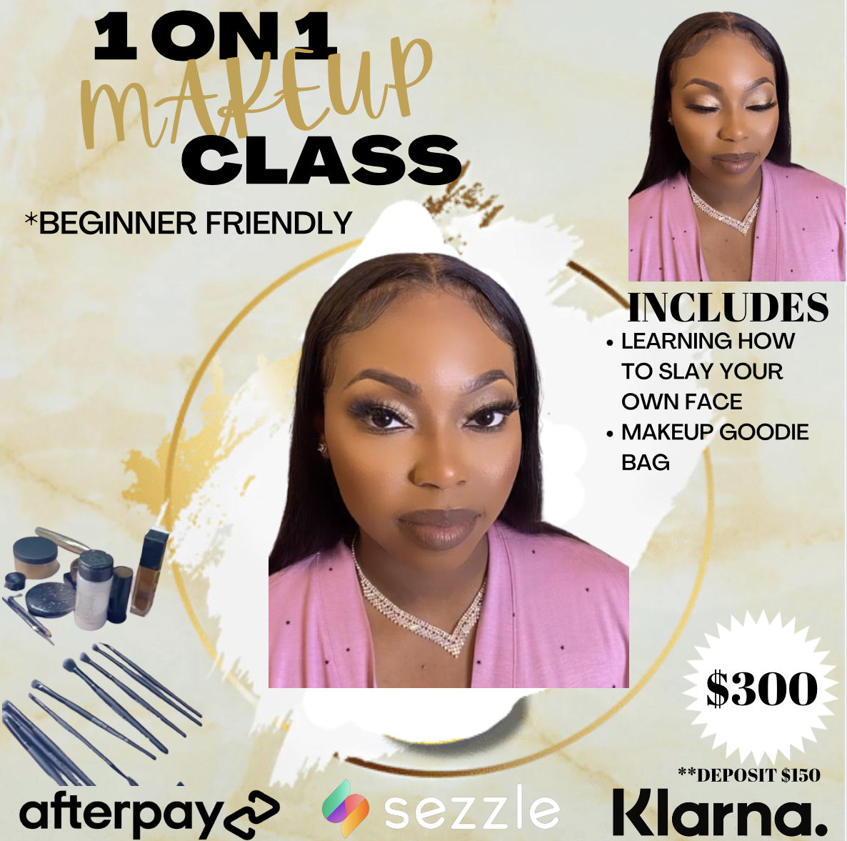 1 1 Makeup beginner friendly Class Shanique Love Beauty